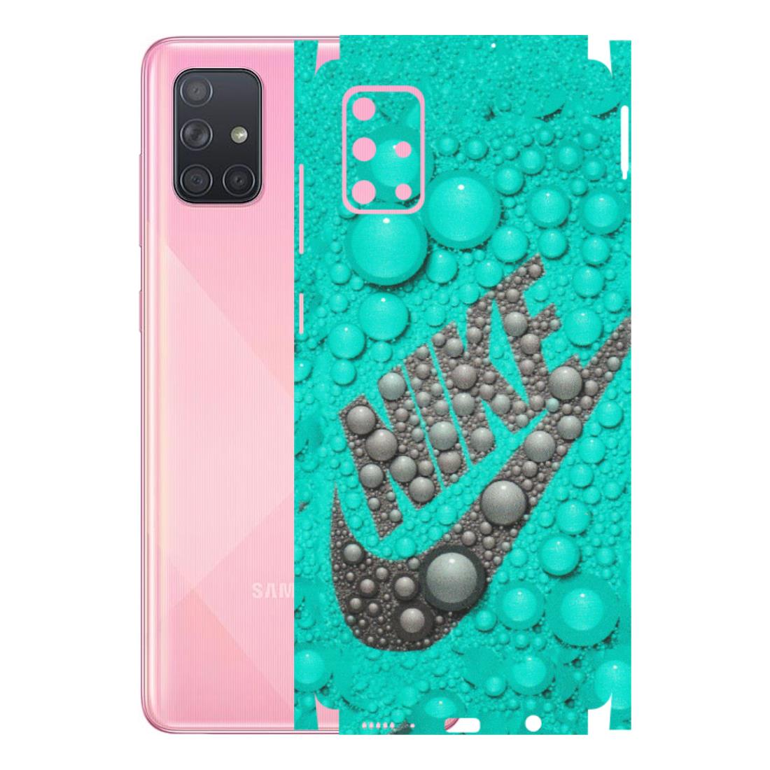Samsung A/S Series Phone Skins (All Models) - Shoe Brand Bubbles - Matte Finish (M-42) Samsung Galaxy A71