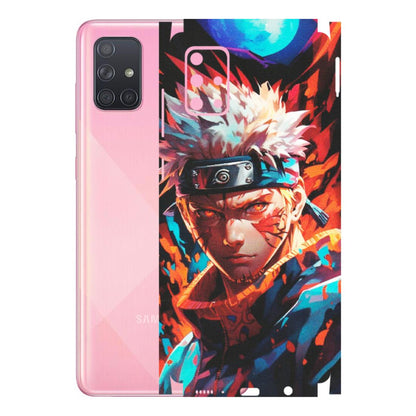 Samsung A/S Series Phone Skins (All Models) - Anime Ferocious Character - Matte Finish (M-44) Samsung Galaxy A71