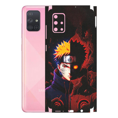 Samsung A/S Series Phone Skins (All Models) - Naruto X Evil - Matte Finish (M-70) Samsung Galaxy A71