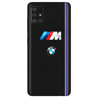 Samsung A/S Series Phone Skins (All Models) - Styling With Black BMW - Matte Finish (M-74) Samsung Galaxy A71