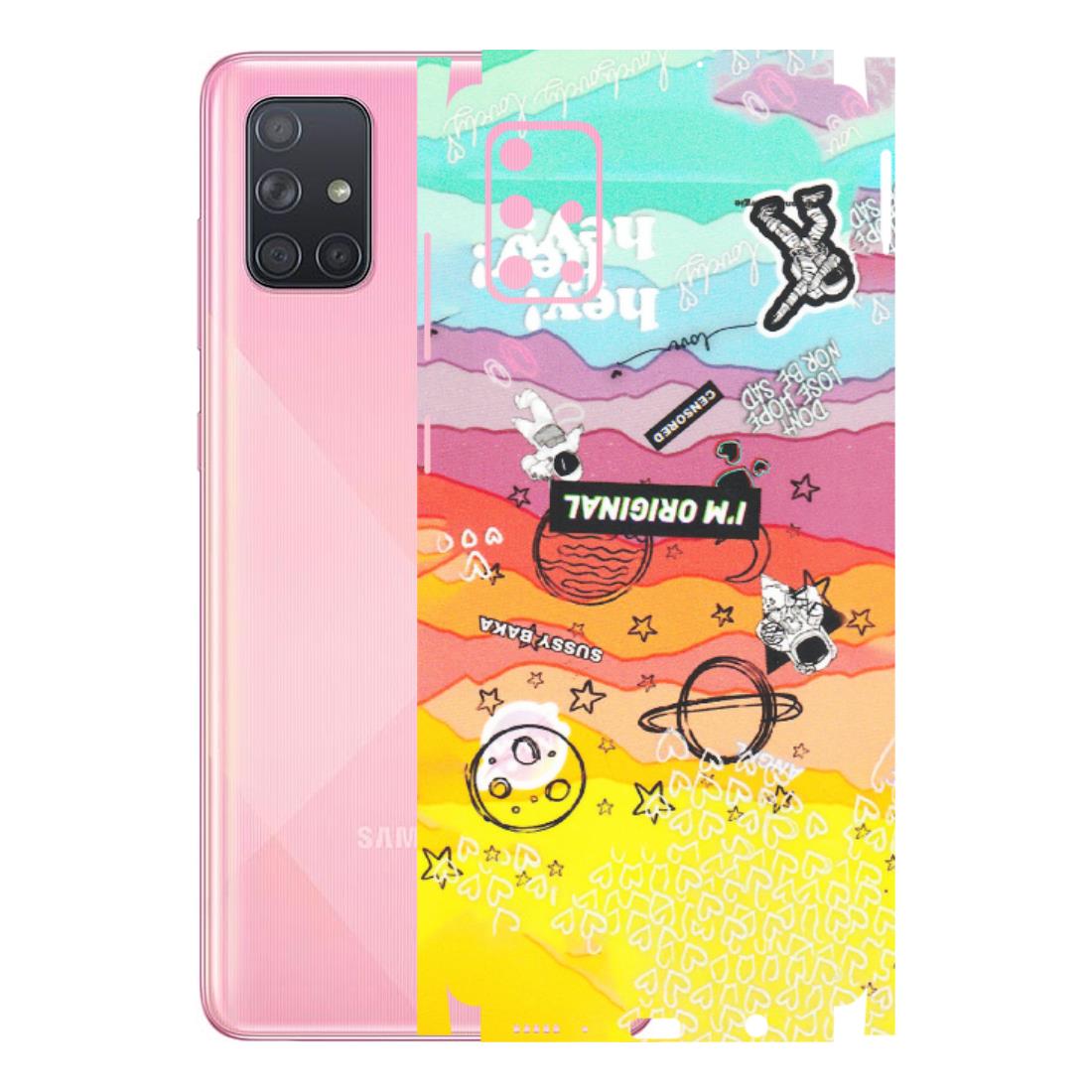 Samsung A/S Series Phone Skins (All Models) - The Original Astronaut - Matte Finish (M-79) Samsung Galaxy A71