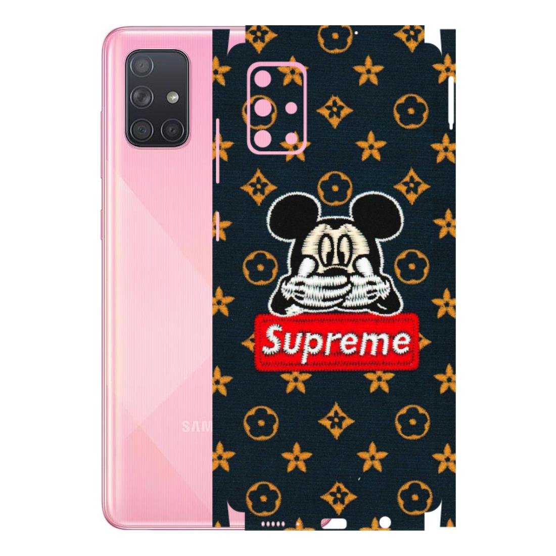 Samsung A/S Series Phone Skins (All Models) - Mickey Supreme - Matte Finish (M-83) Samsung Galaxy A71