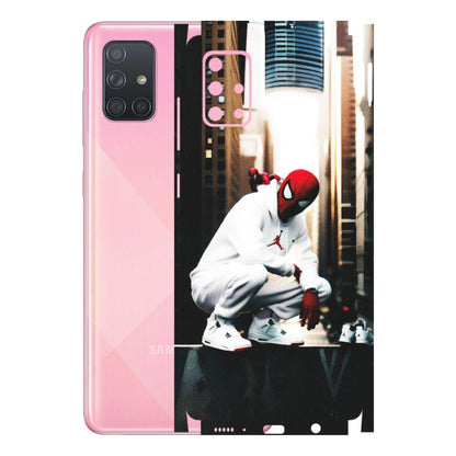 Samsung A/S Series Phone Skins (All Models) - Sportsman Spider Man - Matte Finish (M-94) Samsung Galaxy A71