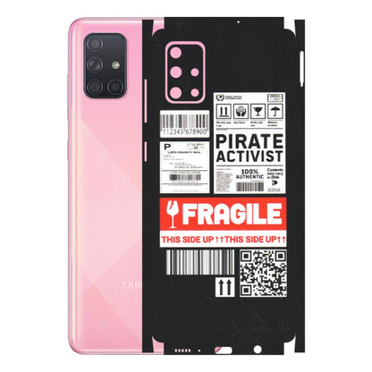 Samsung A/S Series Phone Skins (All Models) - Handle With Care - Matte Finish (M-99) Samsung Galaxy A71