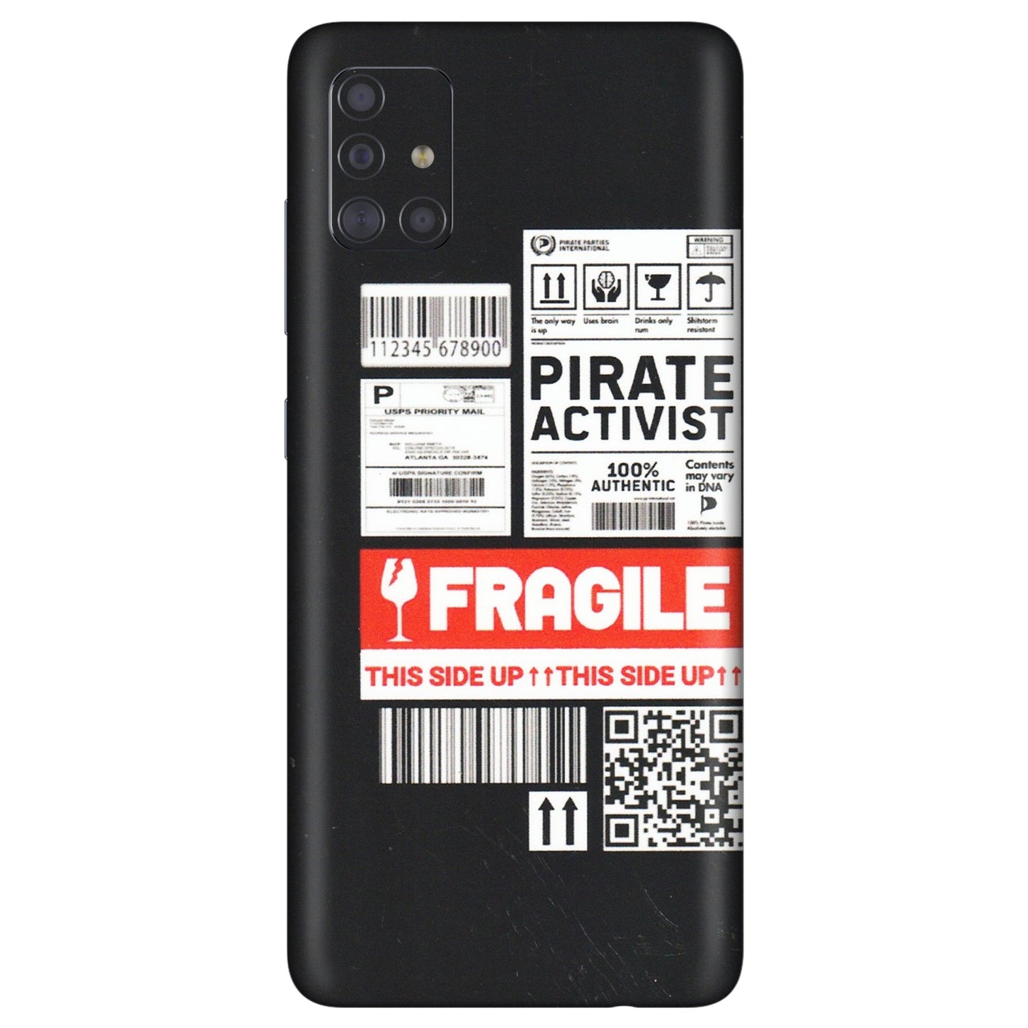 Samsung A/S Series Phone Skins (All Models) - Handle With Care - Matte Finish (M-99) Samsung Galaxy A71