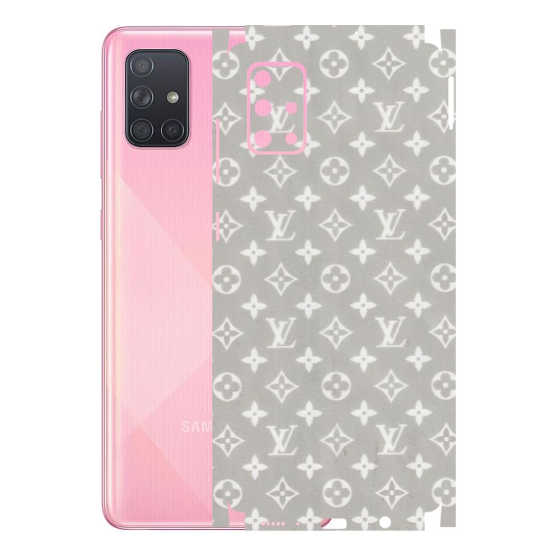Samsung A/S Series Phone Skins (All Models) - Luxury Brands Logo - Transparent Finish (T-07) Samsung Galaxy A71