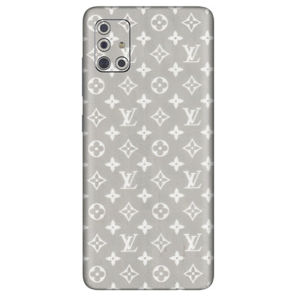 Samsung A/S Series Phone Skins (All Models) - Luxury Brands Logo - Transparent Finish (T-07) Samsung Galaxy A71