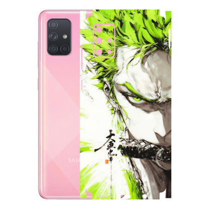 Samsung A/S Series Phone Skins (All Models) - Roro Taku Anime - Transparent Finish (T-18) Samsung Galaxy A71