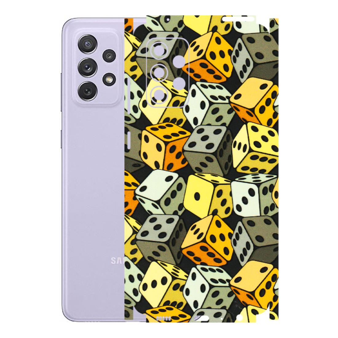 Samsung A/S Series Phone Skins (All Models) - Dices Of Life - 3D Embossed Finish (L-04) Samsung Galaxy A72