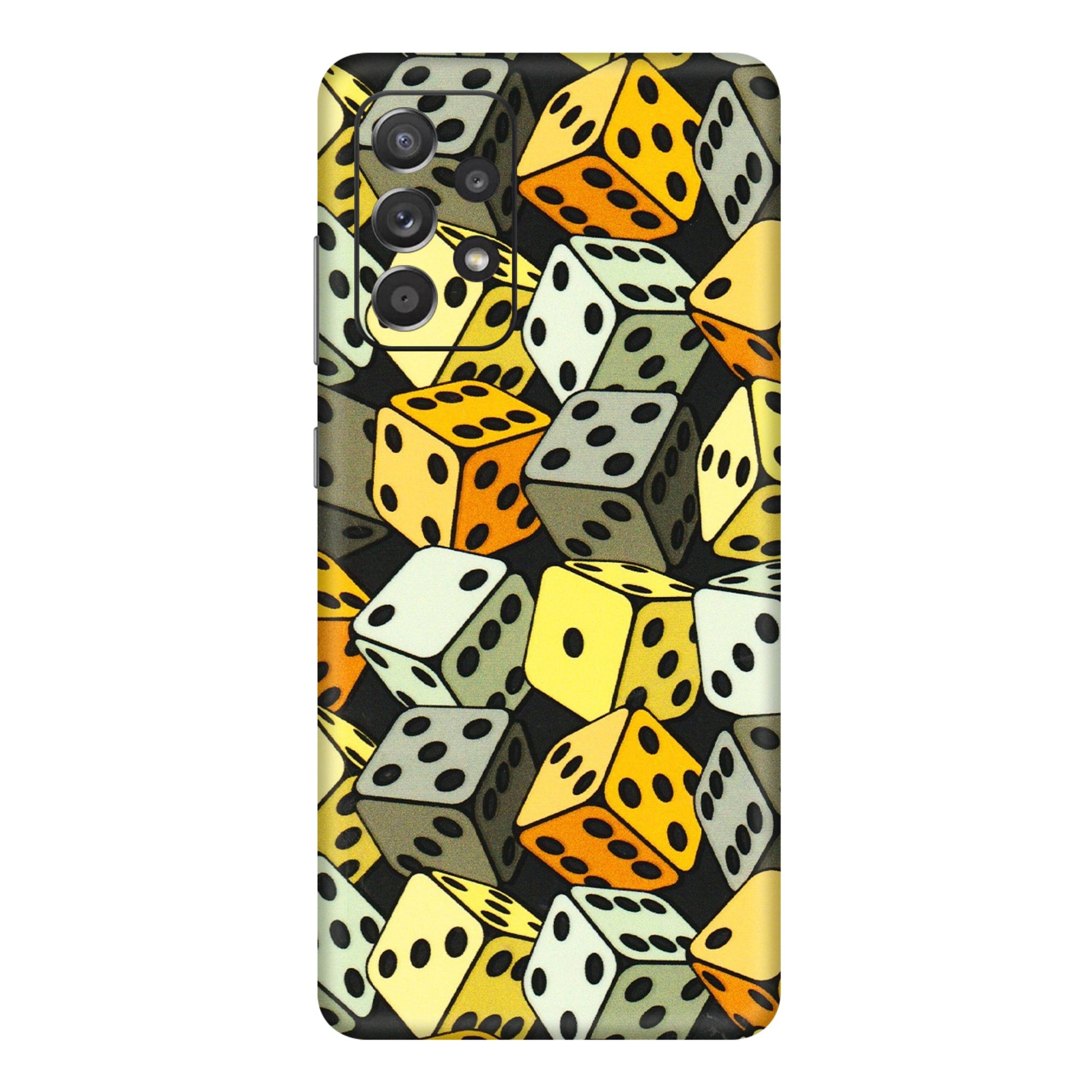 Samsung A/S Series Phone Skins (All Models) - Dices Of Life - 3D Embossed Finish (L-04) Samsung Galaxy A72