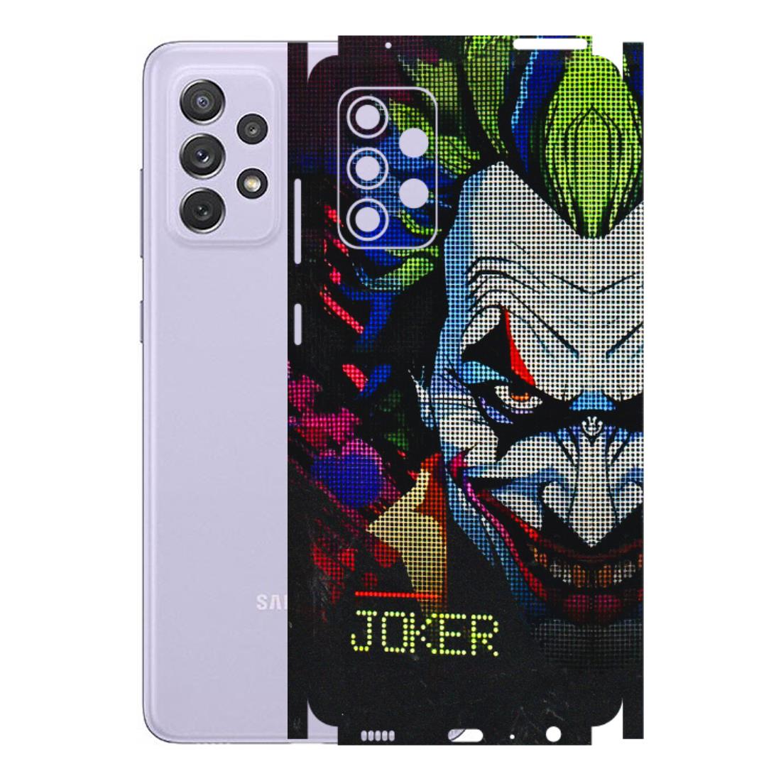 Samsung A/S Series Phone Skins (All Models) - Joker Dot Matrix - 3D Embossed Finish (L-08) Samsung Galaxy A72