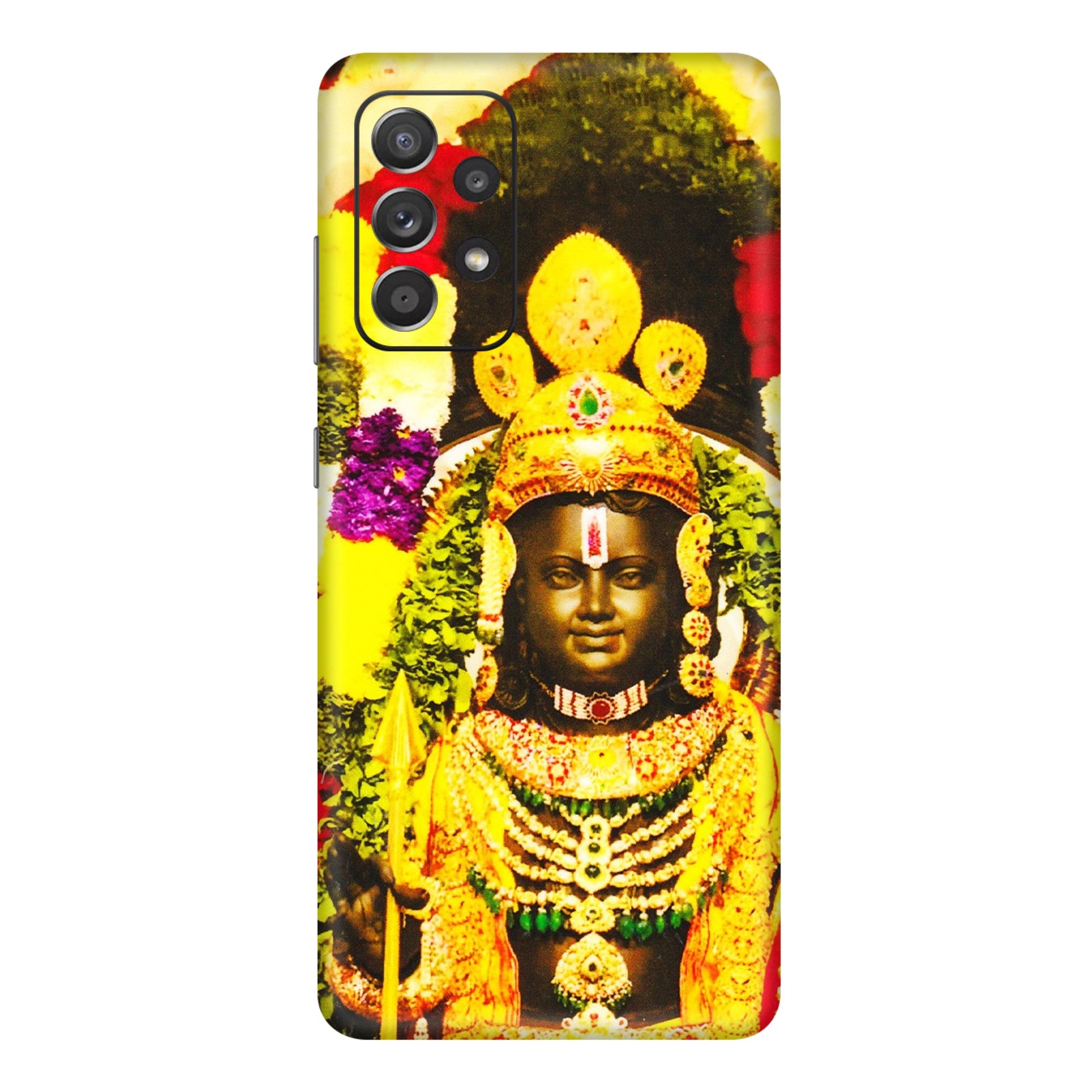 Samsung A/S Series Phone Skins (All Models) - Ram Lalla Ayodhya - 3D Embossed Finish (L-103) Samsung Galaxy A72