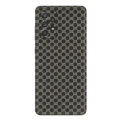 Samsung A/S Series Phone Skins (All Models) - Black G Print - 3D Embossed Finish (L-109) Samsung Galaxy A72