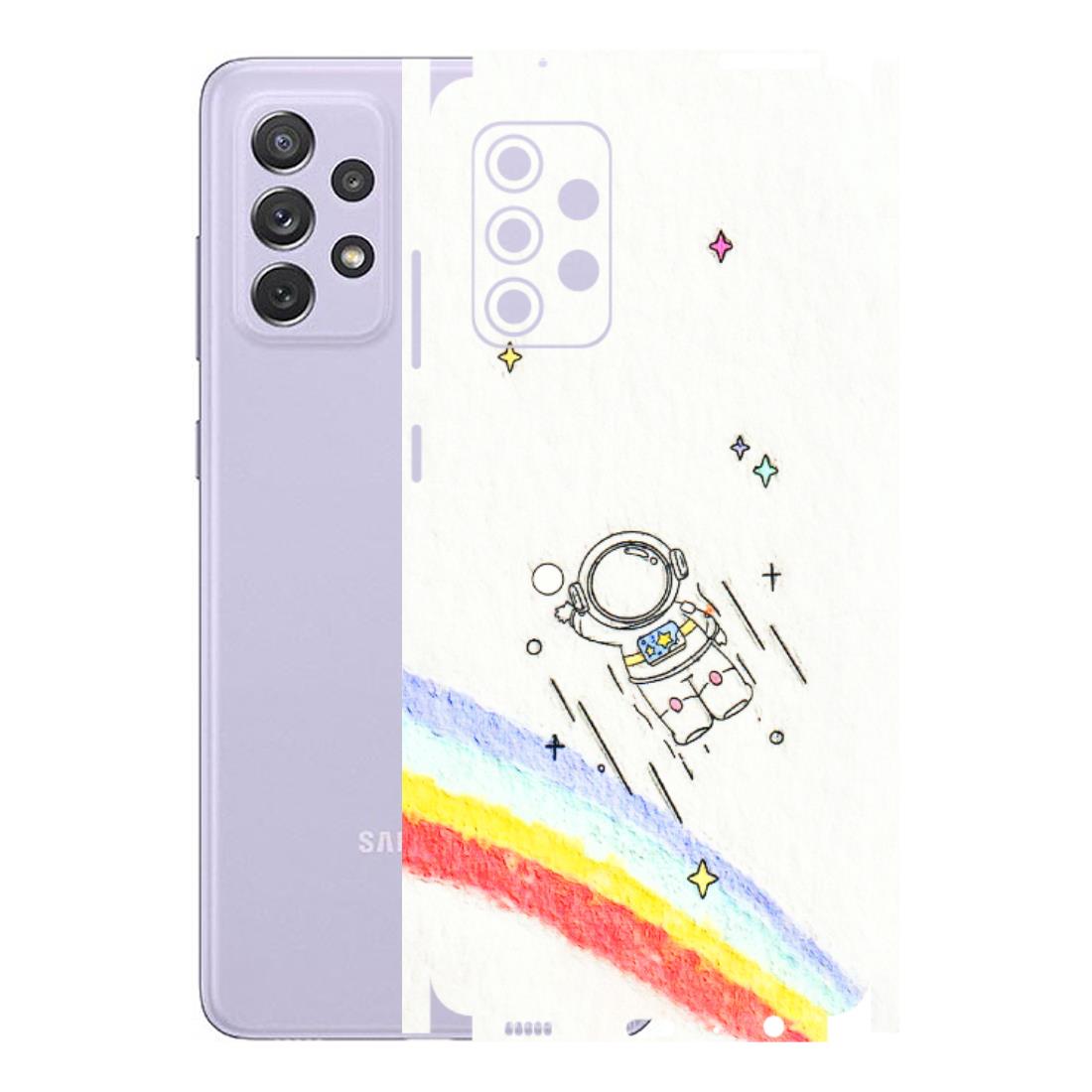 Samsung A/S Series Phone Skins (All Models) - Milkyway Astronaut - 3D Embossed Finish (L-110) Samsung Galaxy A72