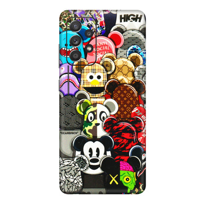 Samsung A/S Series Phone Skins (All Models) - More Mickey Mouses - 3D Embossed Finish (L-118) Samsung Galaxy A72