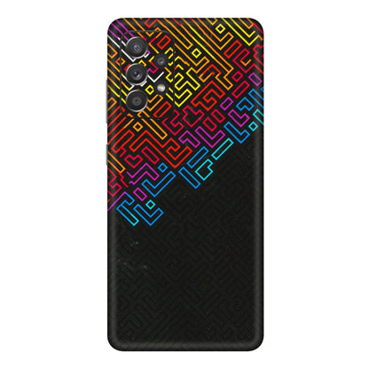 Samsung A/S Series Phone Skins (All Models) - Dotme Pattern Art - 3D Embossed Finish (L-121) Samsung Galaxy A72