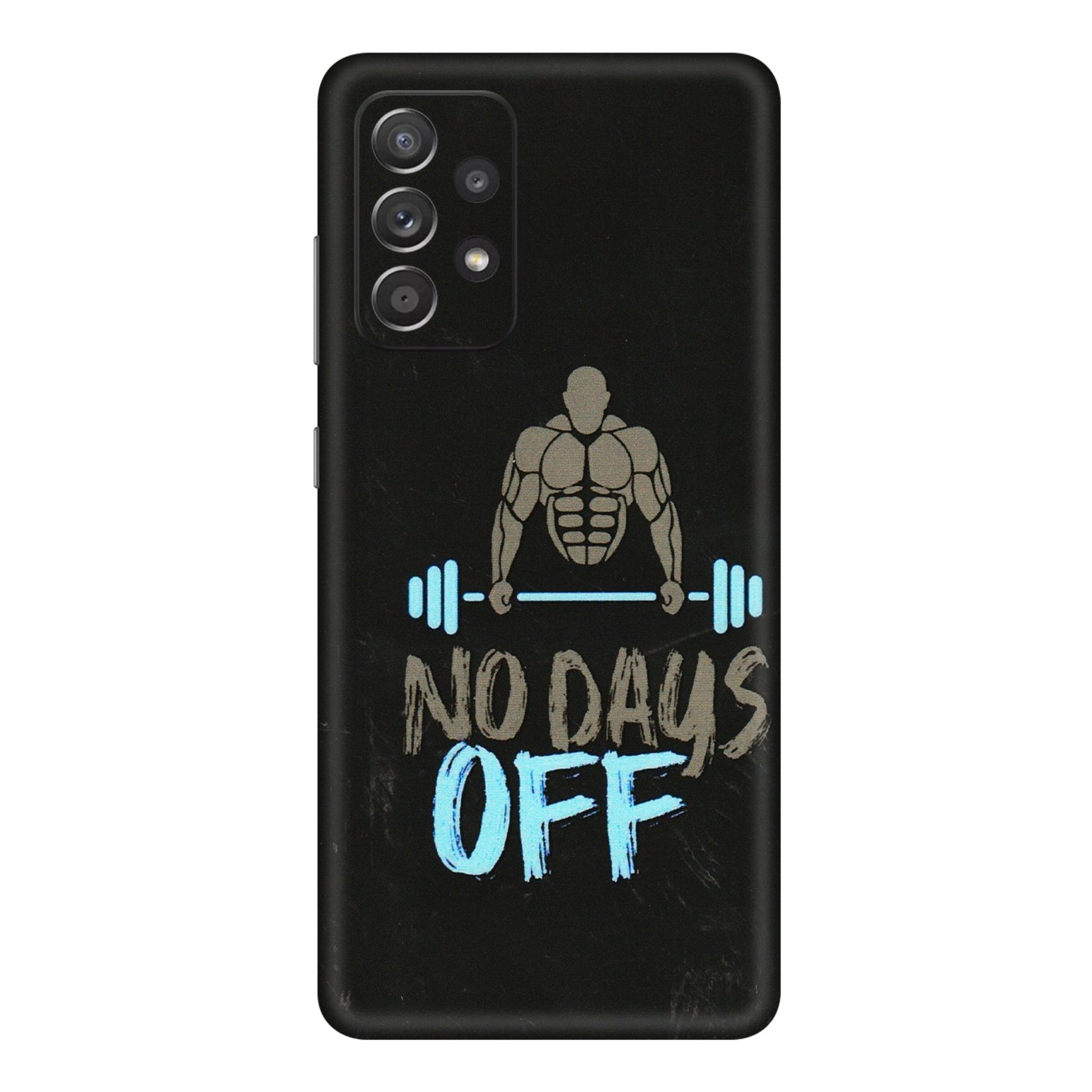 Samsung A/S Series Phone Skins (All Models) - Gym Lover - 3D Embossed Finish (L-127) Samsung Galaxy A72