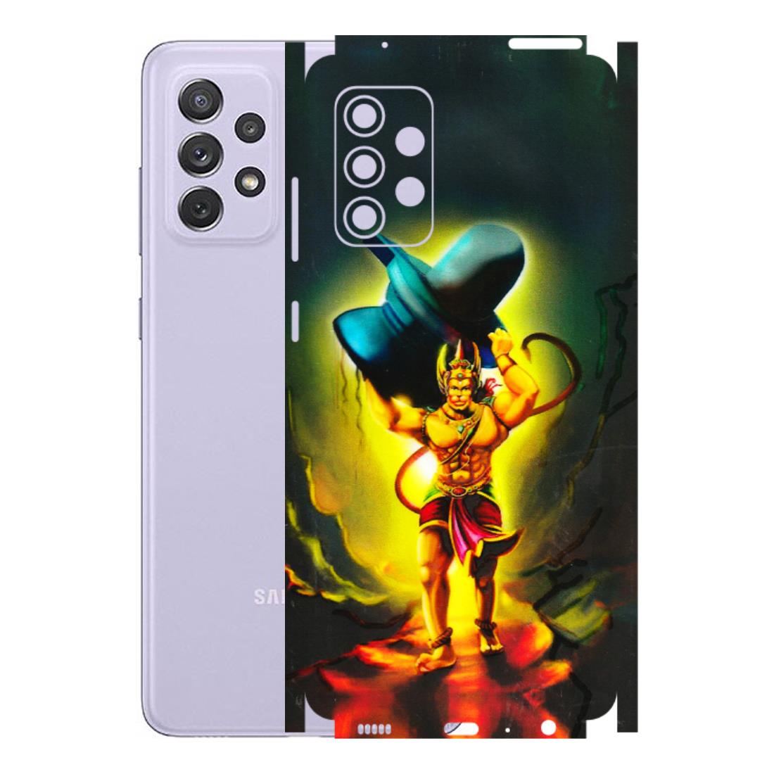 Samsung A/S Series Phone Skins (All Models) - Hanuman Ji - 3D Embossed Finish (L-128) Samsung Galaxy A72