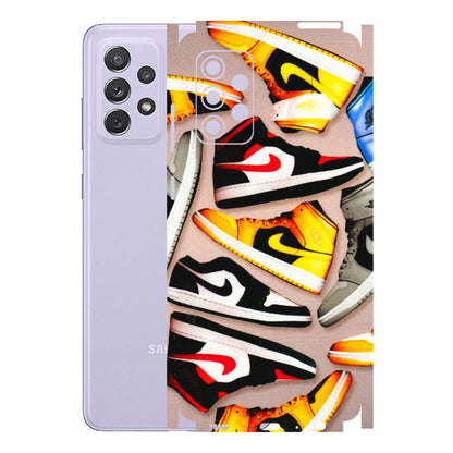 Samsung A/S Series Phone Skins (All Models) - Sneaker Lover - 3D Embossed Finish (L-135) Samsung Galaxy A72