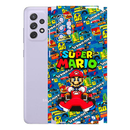 Samsung A/S Series Phone Skins (All Models) - Super Mario Kart - 3D Embossed Finish (L-140) Samsung Galaxy A72