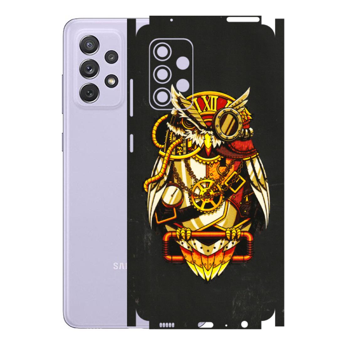 Samsung A/S Series Phone Skins (All Models) - Classy Smart Owl - 3D Embossed Finish (L-144) Samsung Galaxy A72