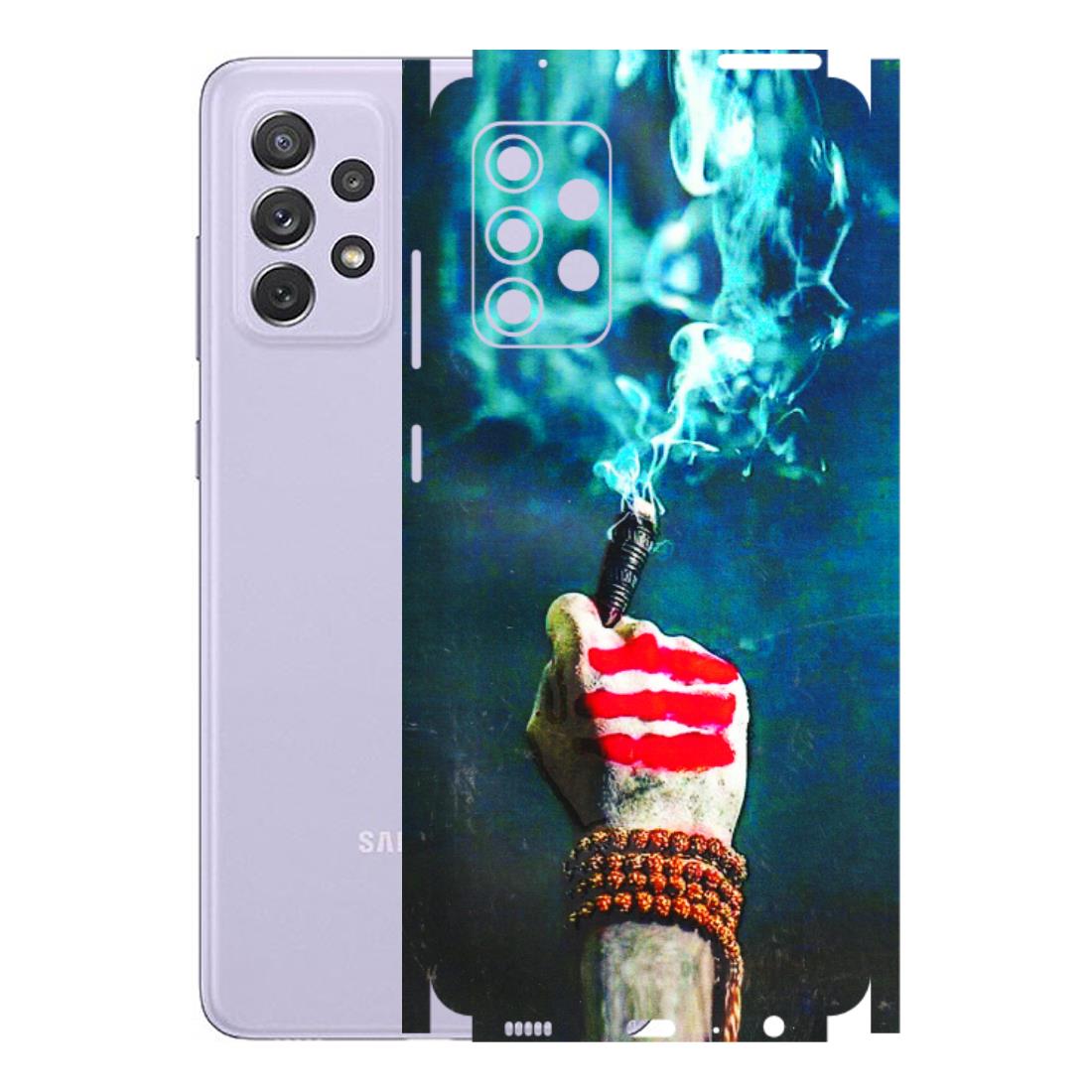 Samsung A/S Series Phone Skins (All Models) - Mahadev Bhakt - 3D Embossed Finish (L-146) Samsung Galaxy A72