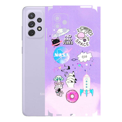 Samsung A/S Series Phone Skins (All Models) - I Need My Nasa Skin - 3D Embossed Finish (L-149) Samsung Galaxy A72
