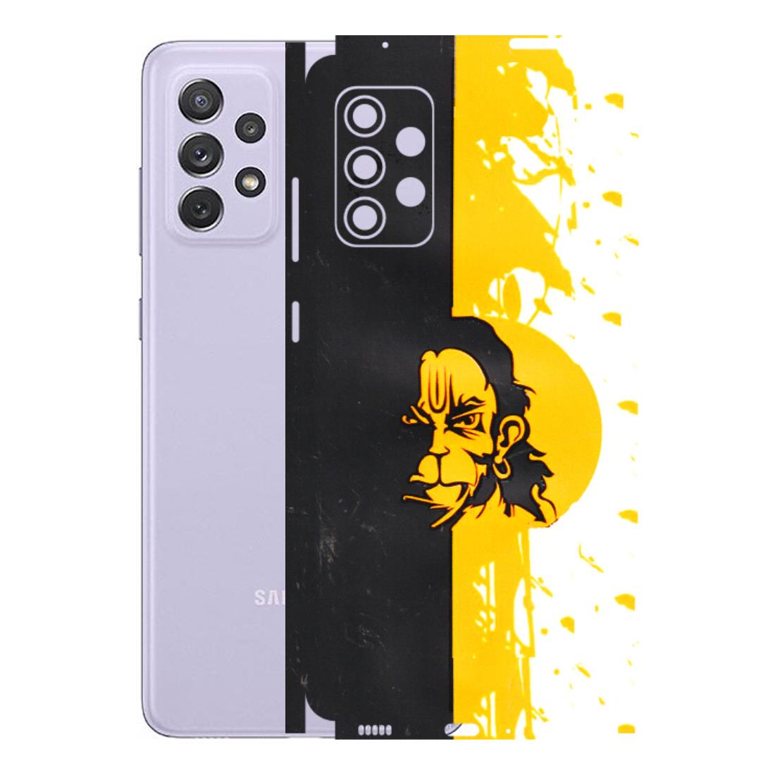 Samsung A/S Series Phone Skins (All Models) - Bajrangbali - 3D Embossed Finish (L-151) Samsung Galaxy A72