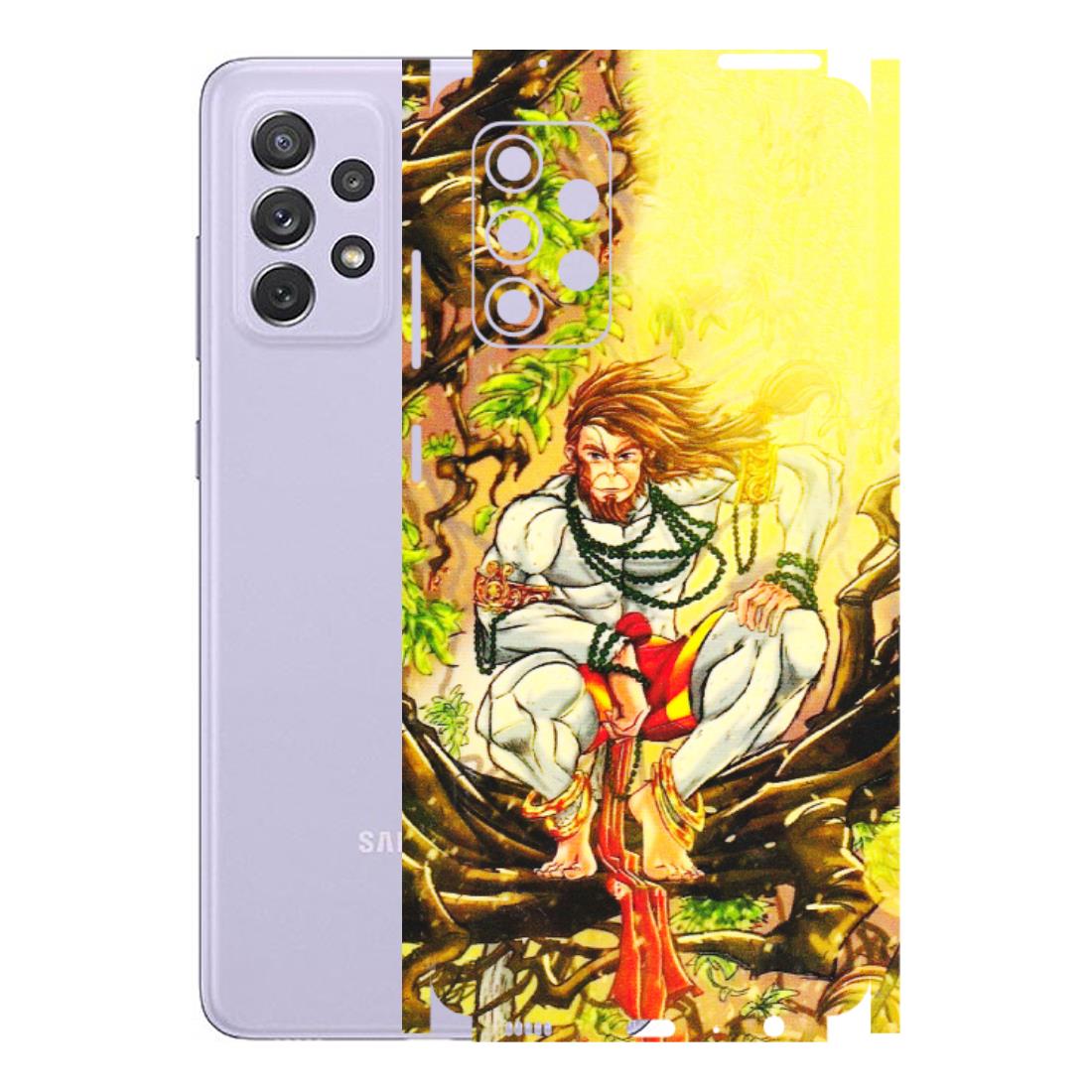 Samsung A/S Series Phone Skins (All Models) - Lord Hanuman - 3D Embossed Finish (L-152) Samsung Galaxy A72