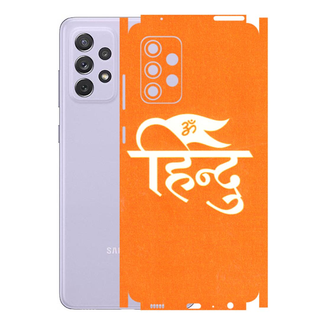 Samsung A/S Series Phone Skins (All Models) - Hindu Kesari - 3D Embossed Finish (L-154) Samsung Galaxy A72