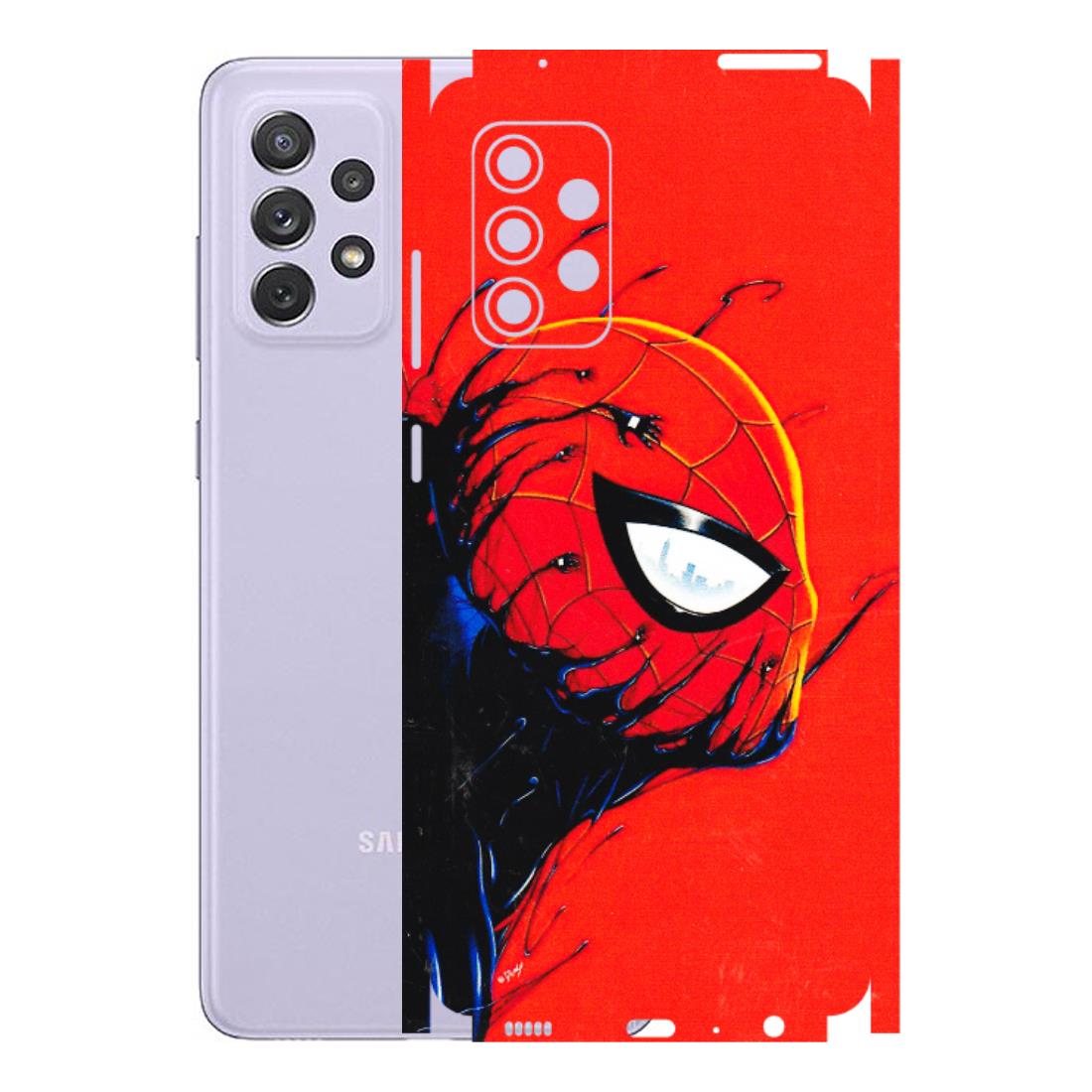 Samsung A/S Series Phone Skins (All Models) - Spiderman Face Venom - 3D Embossed Finish (L-165) Samsung Galaxy A72