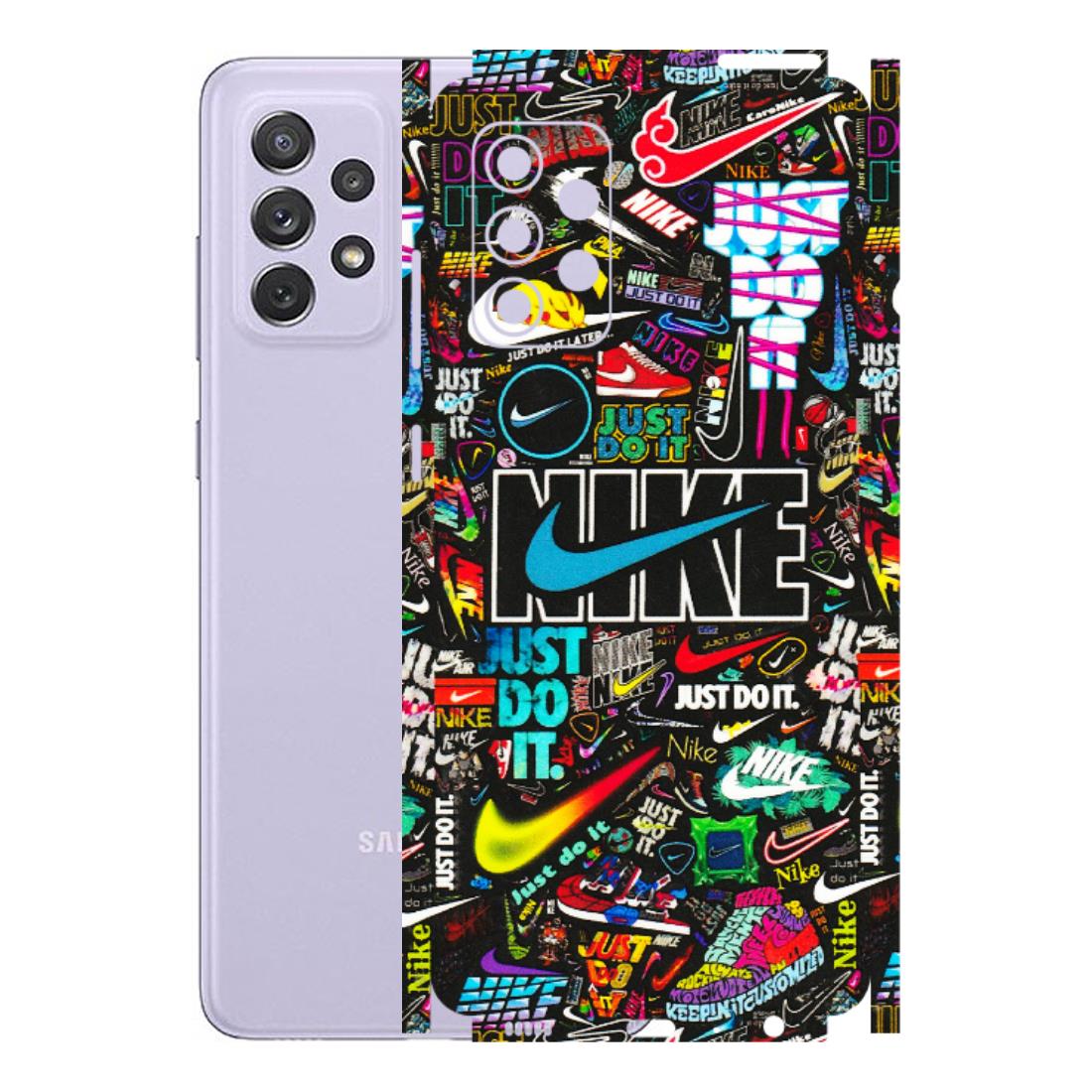 Samsung A/S Series Phone Skins (All Models) - Just Do It Doodles - 3D Embossed Finish (L-166) Samsung Galaxy A72