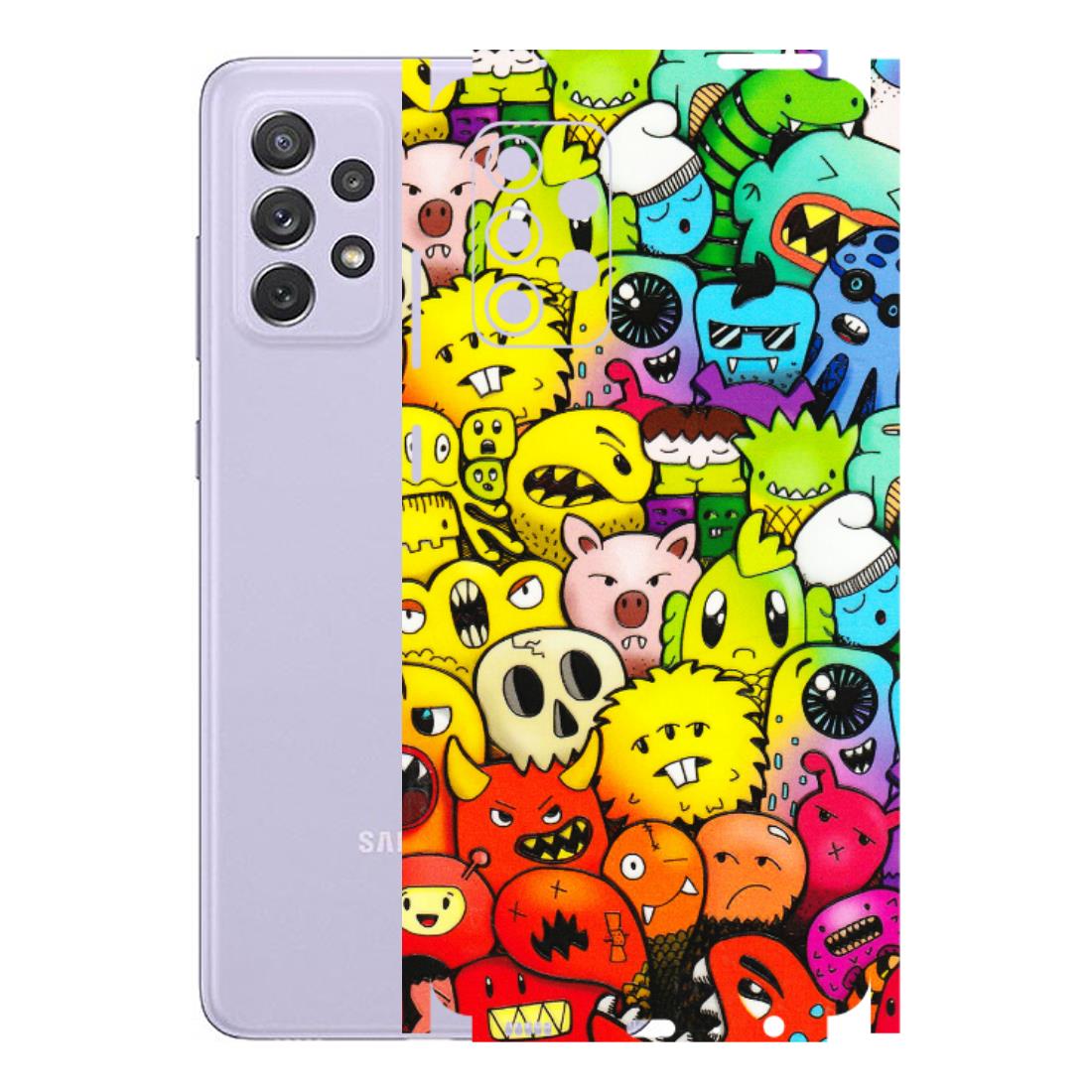 Samsung A/S Series Phone Skins (All Models) - Angry Funkies - 3D Embossed Finish (L-169) Samsung Galaxy A72
