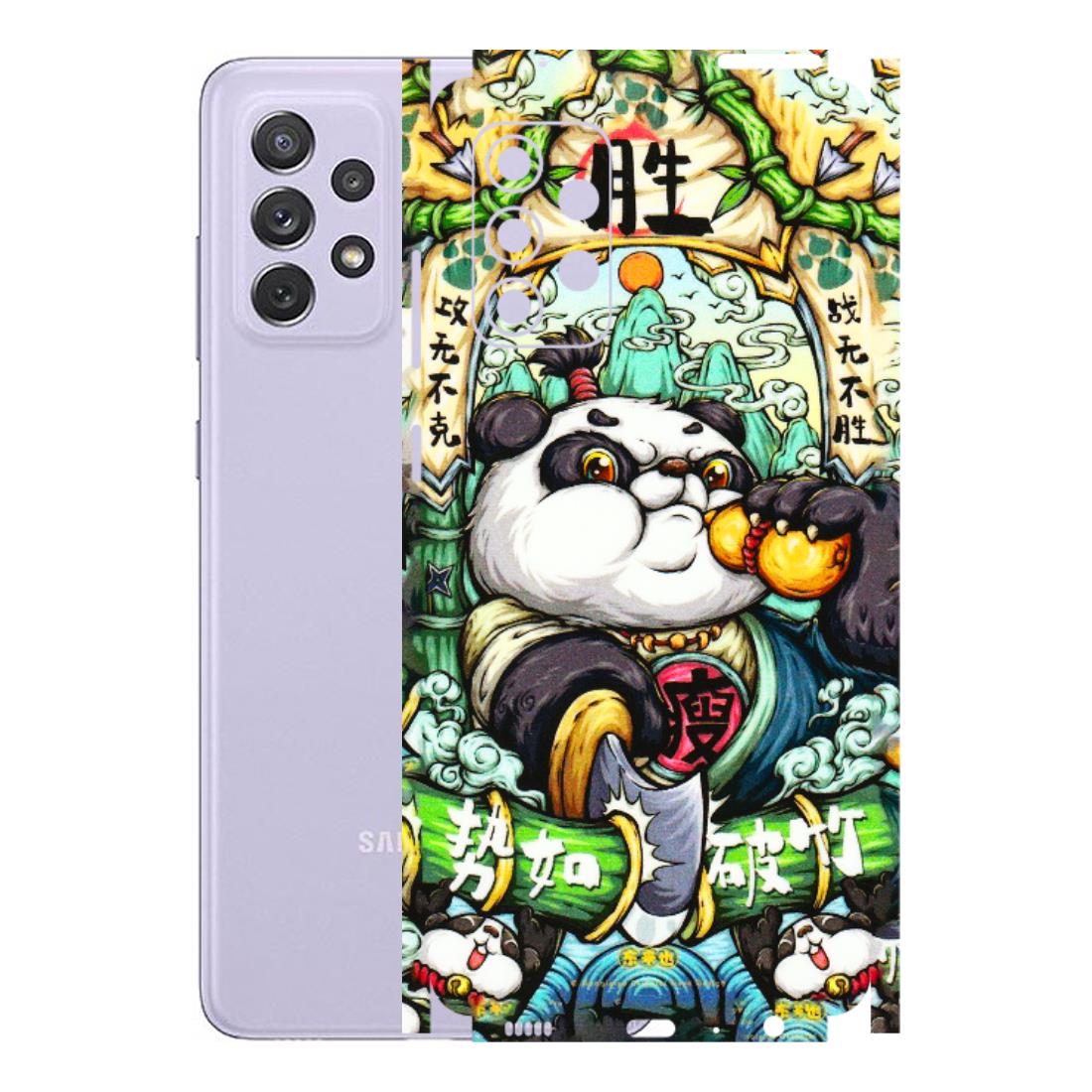 Samsung A/S Series Phone Skins (All Models) - Royal Rich Panda - 3D Embossed Finish (L-170) Samsung Galaxy A72