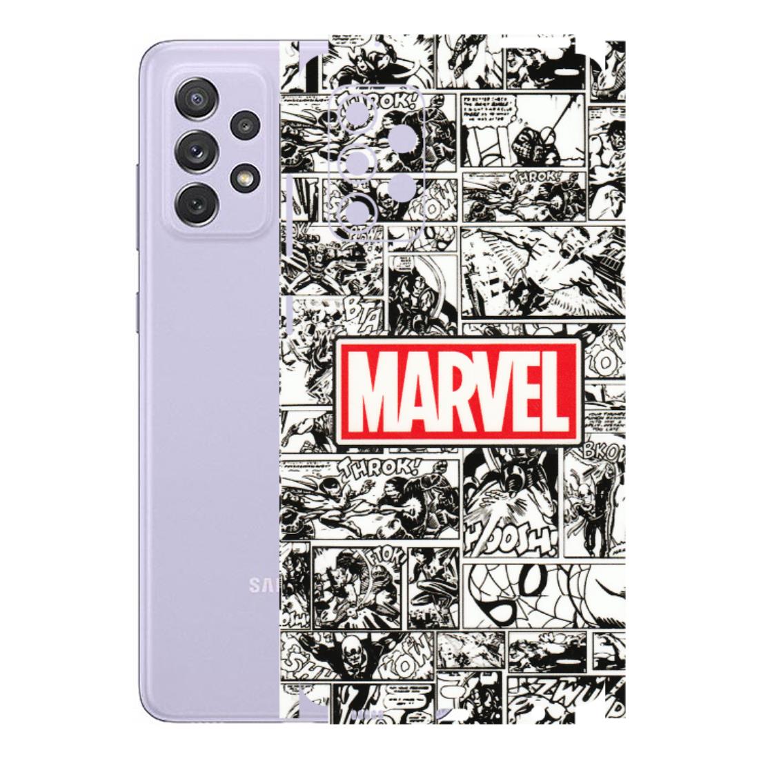 Samsung A/S Series Phone Skins (All Models) - Marvel Comic - 3D Embossed Finish (L-171) Samsung Galaxy A72