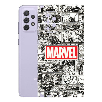 Samsung A/S Series Phone Skins (All Models) - Marvel Comic - 3D Embossed Finish (L-171) Samsung Galaxy A72