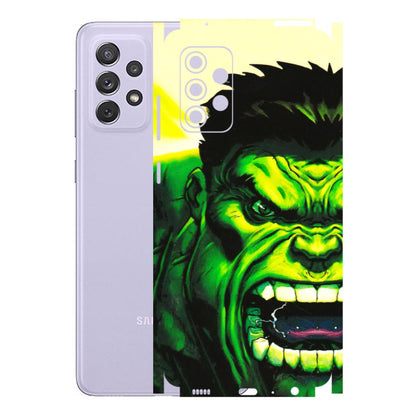 Samsung A/S Series Phone Skins (All Models) - Hulk - 3D Embossed Finish (L-180) Samsung Galaxy A72