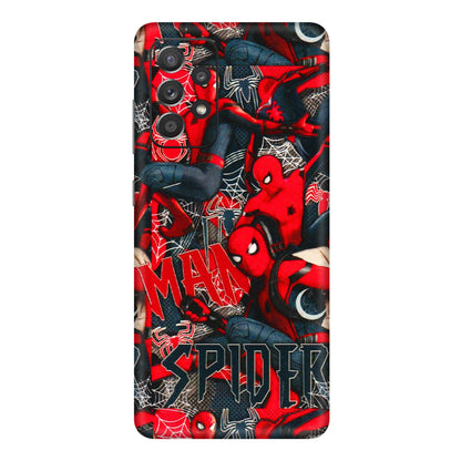 Samsung A/S Series Phone Skins (All Models) - SpiderMan Cool - 3D Embossed Finish (L-188) Samsung Galaxy A72