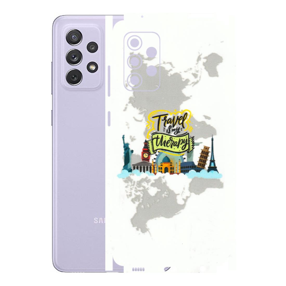 Samsung A/S Series Phone Skins (All Models) - Travel Therapy - 3D Embossed Finish (L-199) Samsung Galaxy A72