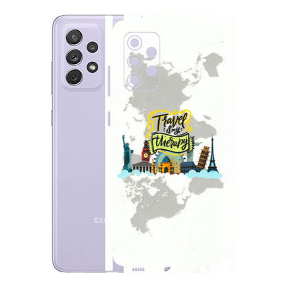 Samsung A/S Series Phone Skins (All Models) - Travel Therapy - 3D Embossed Finish (L-199) Samsung Galaxy A72