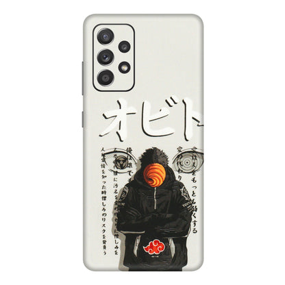 Samsung A/S Series Phone Skins (All Models) - Obito Anime Eye - 3D Embossed Finish (L-19) Samsung Galaxy A72