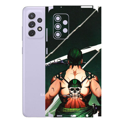 Samsung A/S Series Phone Skins (All Models) - Zoro Anime - 3D Embossed Finish (L-23) Samsung Galaxy A72