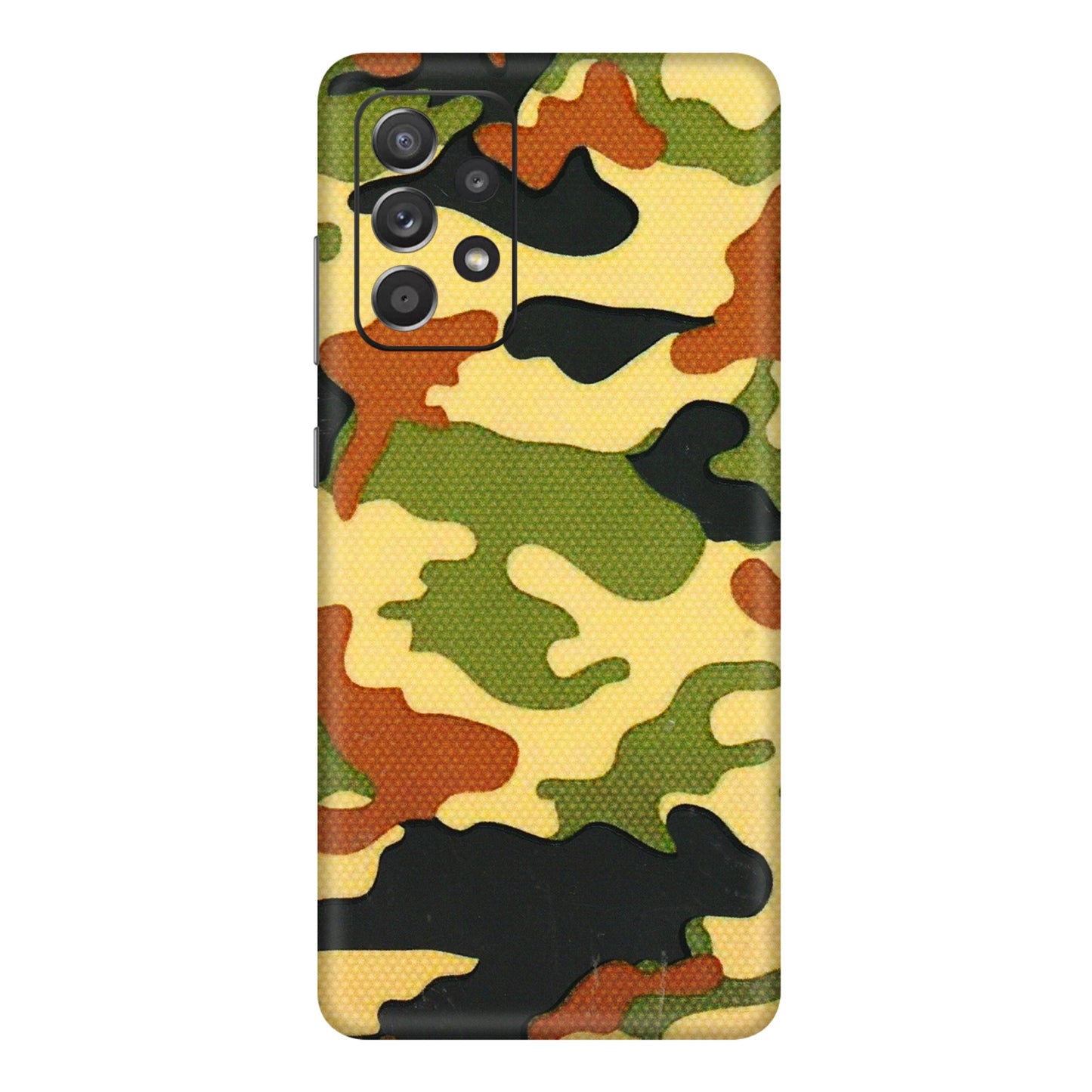 Samsung A/S Series Phone Skins (All Models) - Indian Military - 3D Embossed Finish (L-234) Samsung Galaxy A72