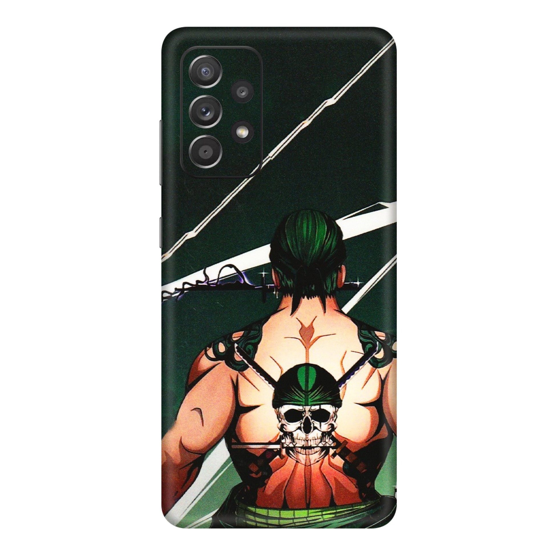 Samsung A/S Series Phone Skins (All Models) - Zoro Anime - 3D Embossed Finish (L-23) Samsung Galaxy A72