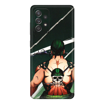 Samsung A/S Series Phone Skins (All Models) - Zoro Anime - 3D Embossed Finish (L-23) Samsung Galaxy A72