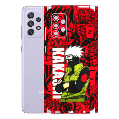 Samsung A/S Series Phone Skins (All Models) - Kakashi Red Anime - 3D Embossed Finish (L-251) Samsung Galaxy A72
