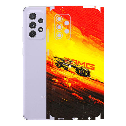 Samsung A/S Series Phone Skins (All Models) - AMG Car Speed Cover - 3D Embossed Finish (L-256) Samsung Galaxy A72