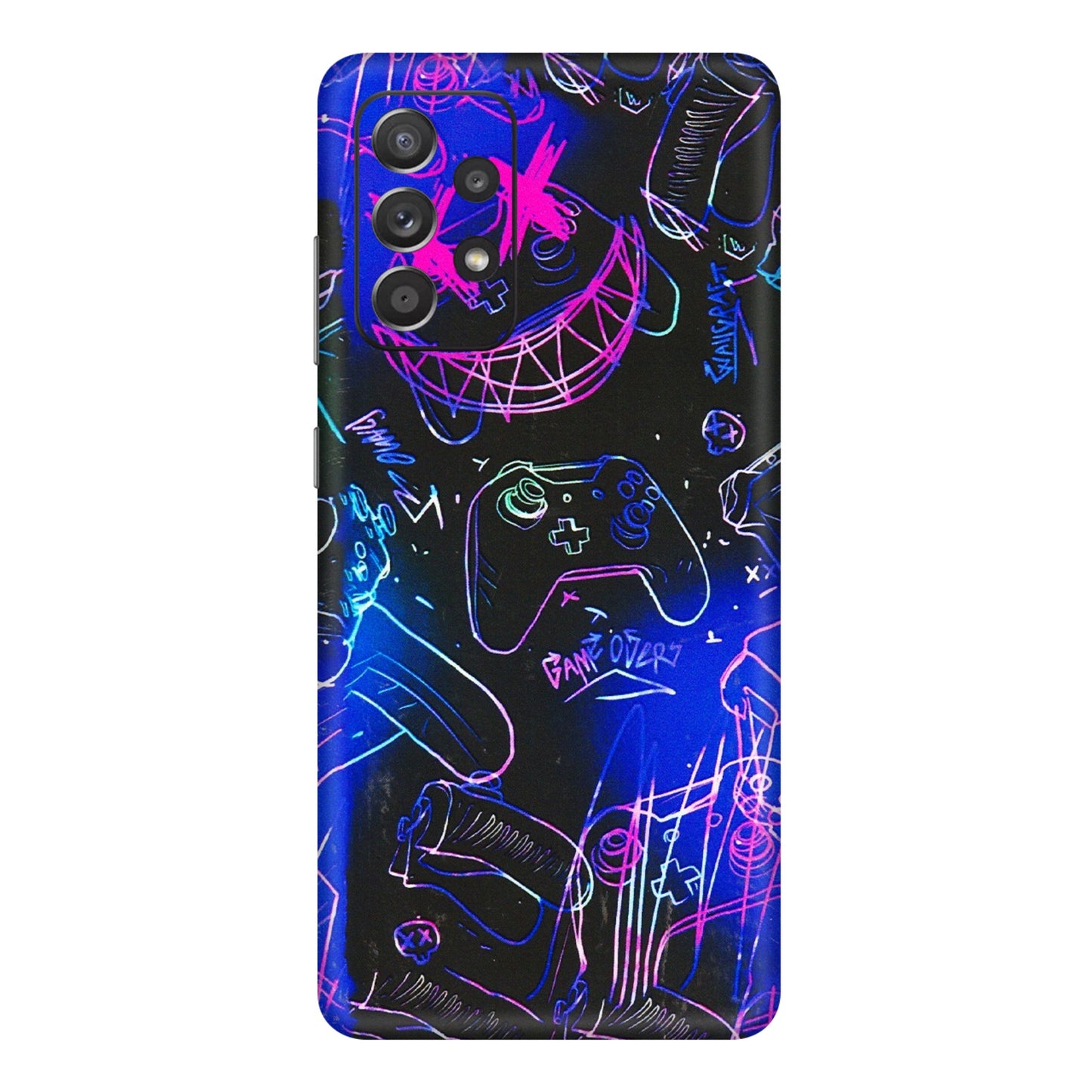 Samsung A/S Series Phone Skins (All Models) - Gamers Paradise - 3D Embossed Finish (L-258) Samsung Galaxy A72