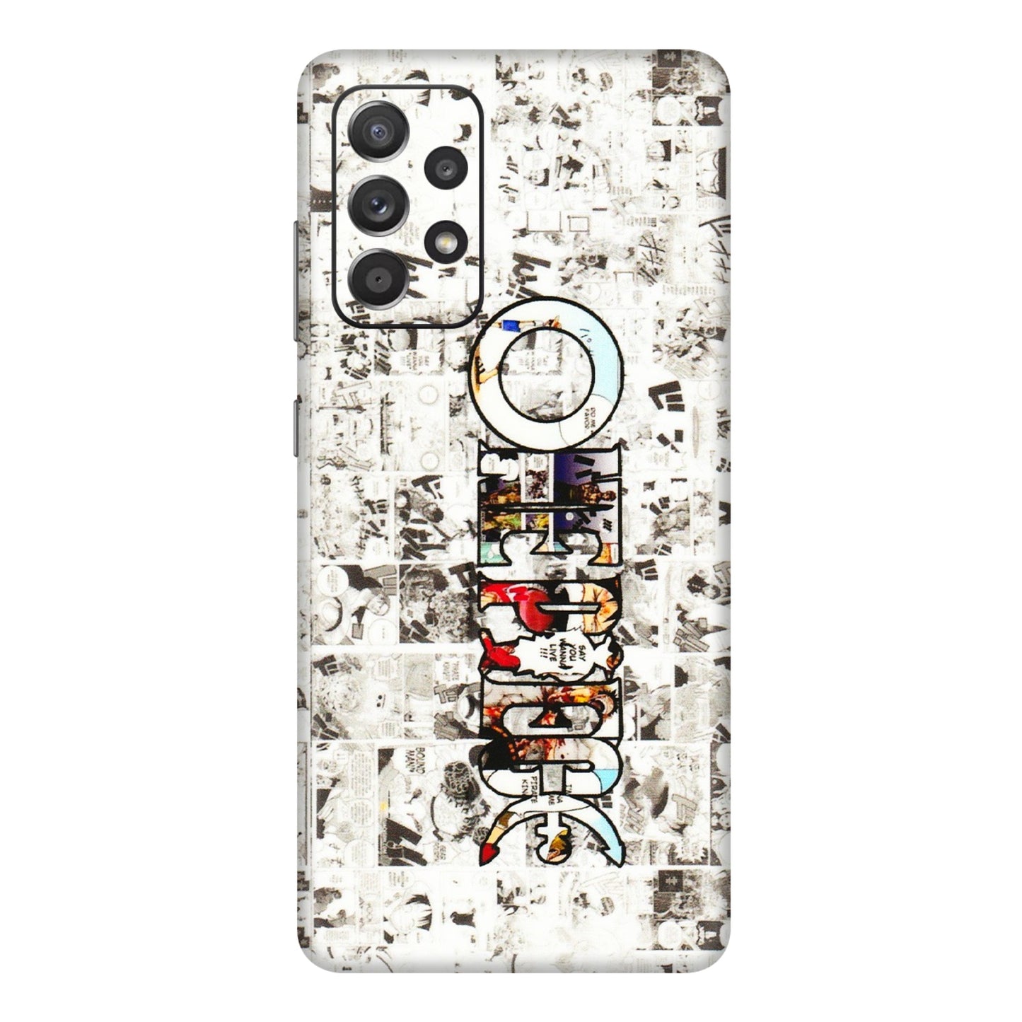 Samsung A/S Series Phone Skins (All Models) - One Piece Manga - 3D Embossed Finish (L-26) Samsung Galaxy A72