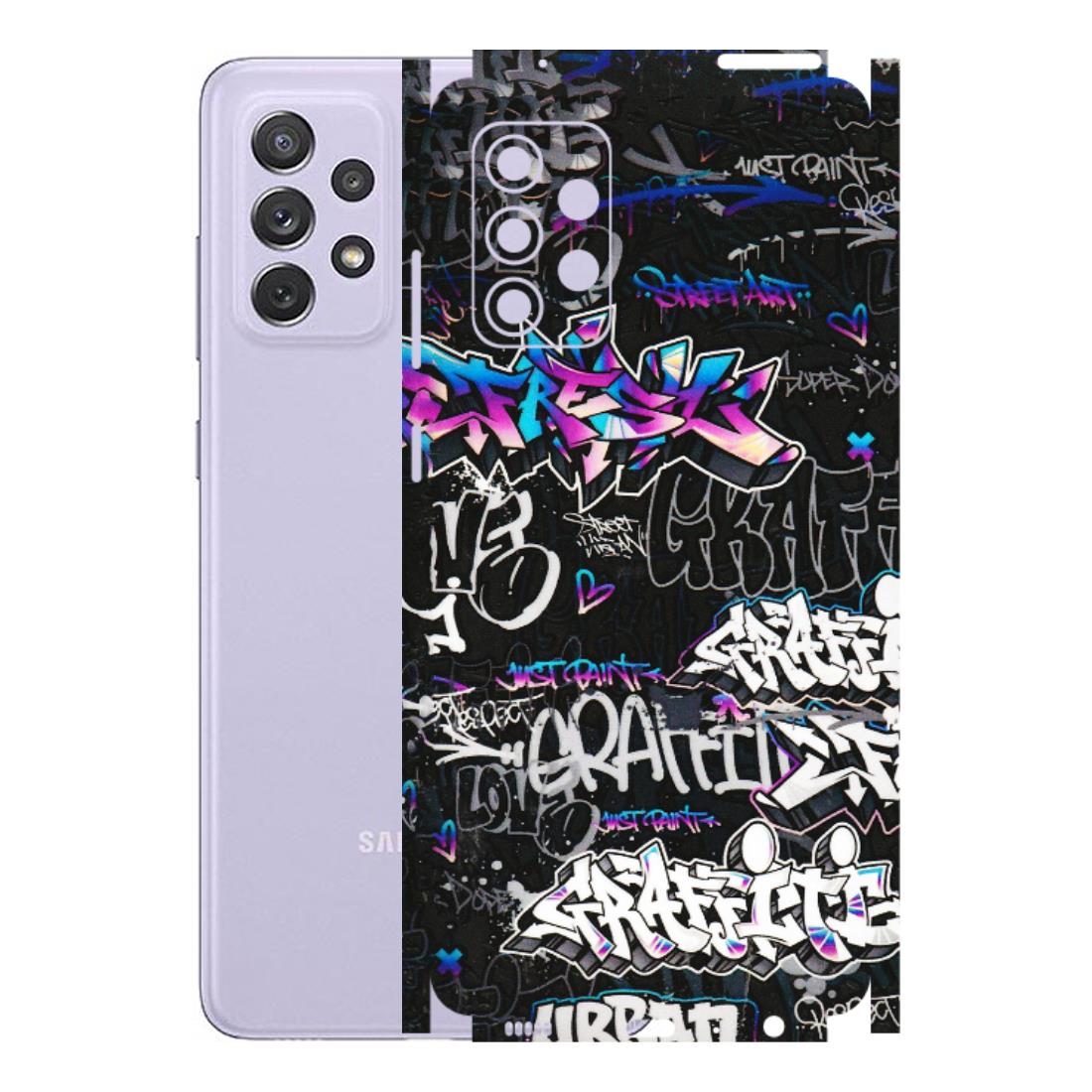Samsung A/S Series Phone Skins (All Models) - Graffiti Killer - 3D Embossed Finish (L-274) Samsung Galaxy A72